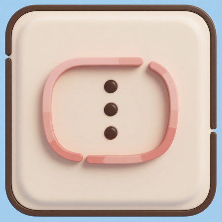 Chocolate button marshmallow